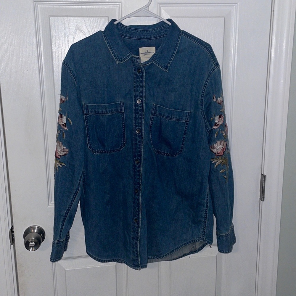 American Eagle Denim Shirt